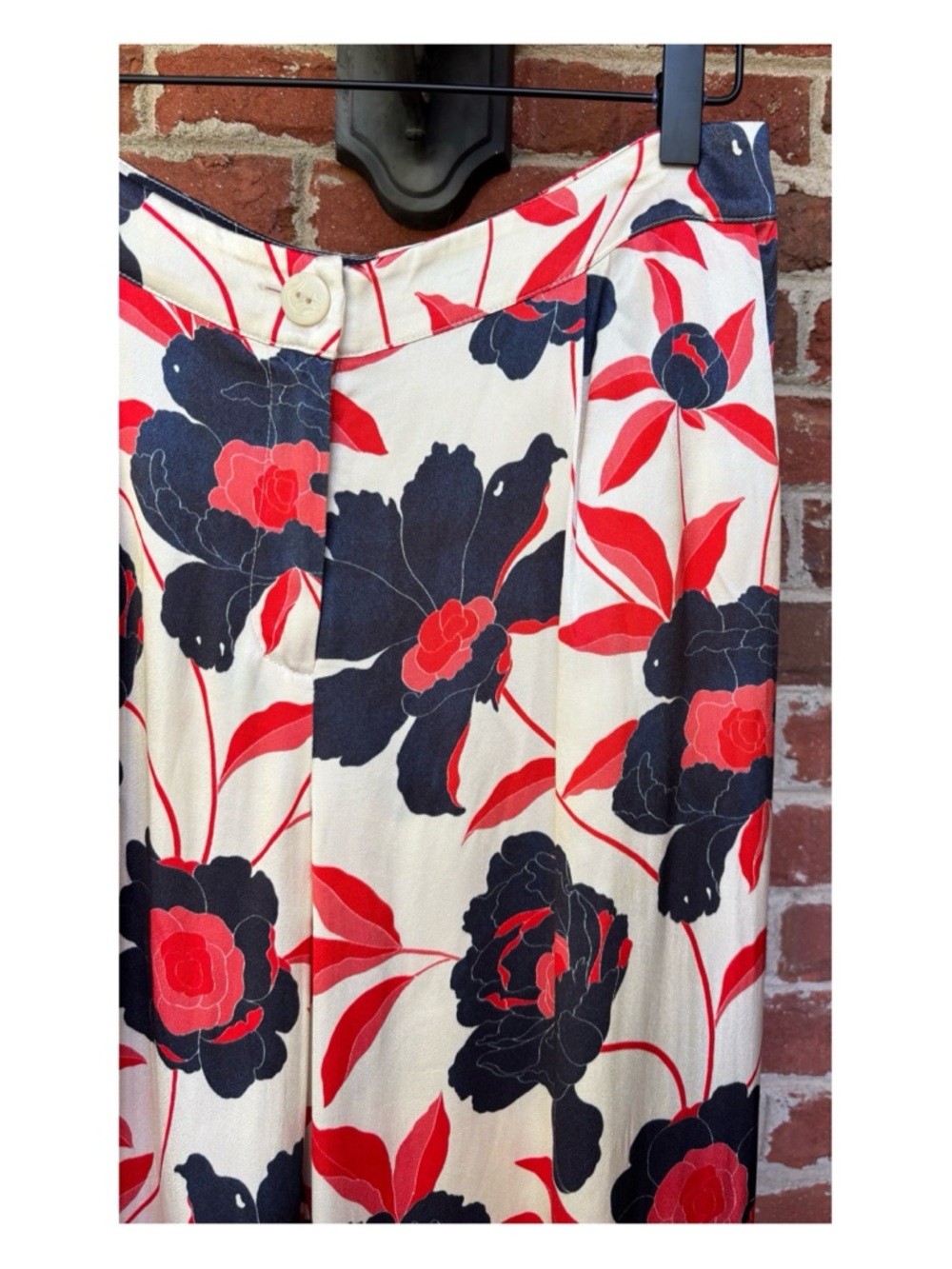 NWOT Anthropologie Corey Lynn Calter Printed Wide Leg Pants in Medium - Picture 6 of 11